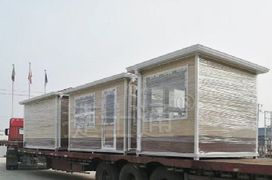 上海地區(qū)小學(xué)門衛(wèi)室雕花板崗?fù)ぱb車發(fā)貨實拍